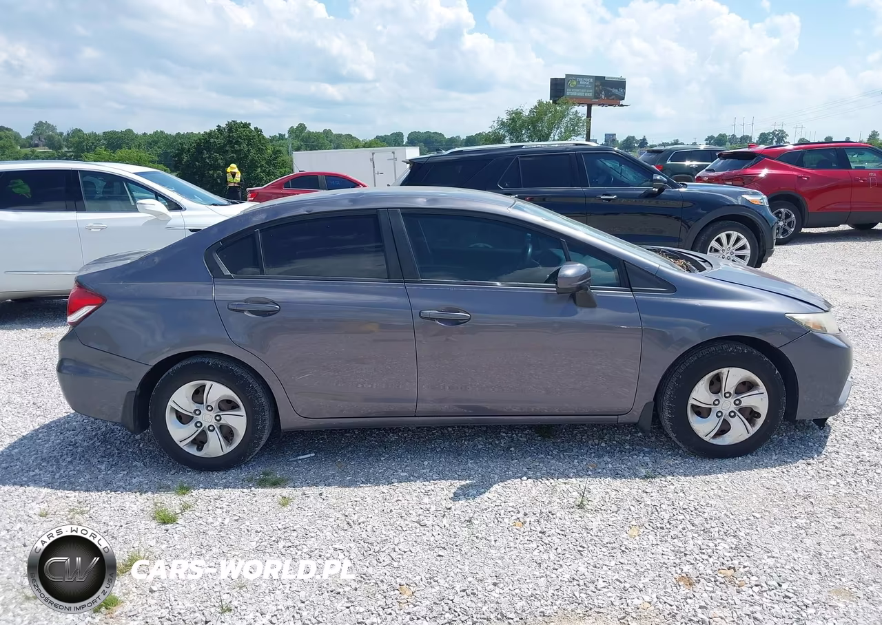 2014 Honda Civic Lx VIN:19XFB2F50EE080840 - 13