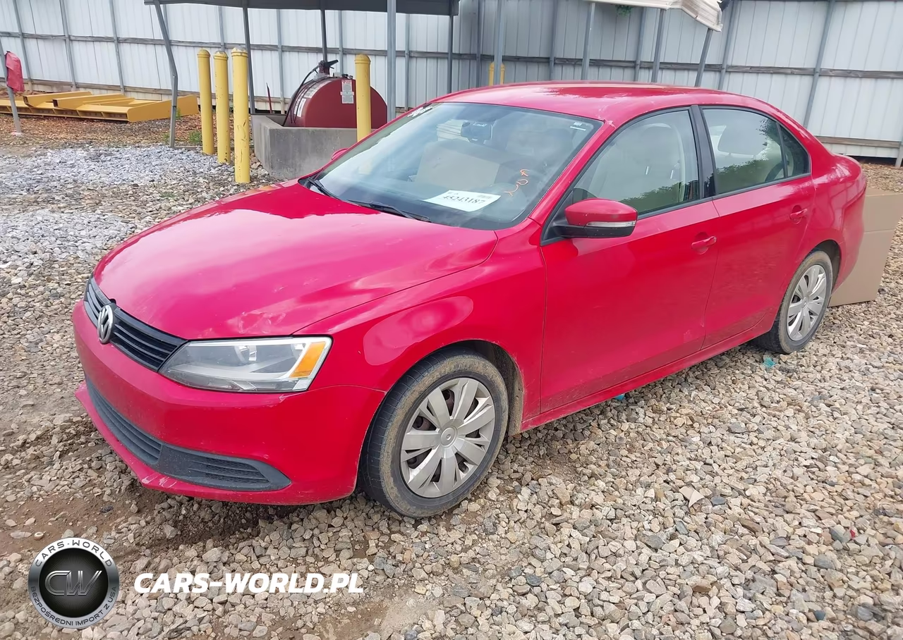 2011 Volkswagen Jetta 2.5L Se VIN:3VWDX7AJ9BM377503 - 2