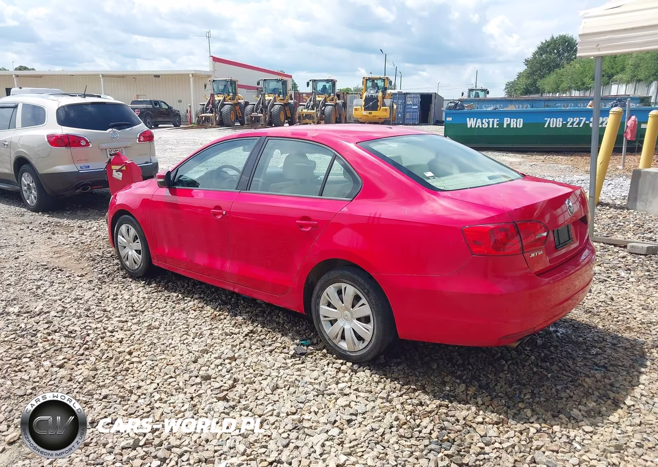 2011 Volkswagen Jetta 2.5L Se VIN:3VWDX7AJ9BM377503 - 3