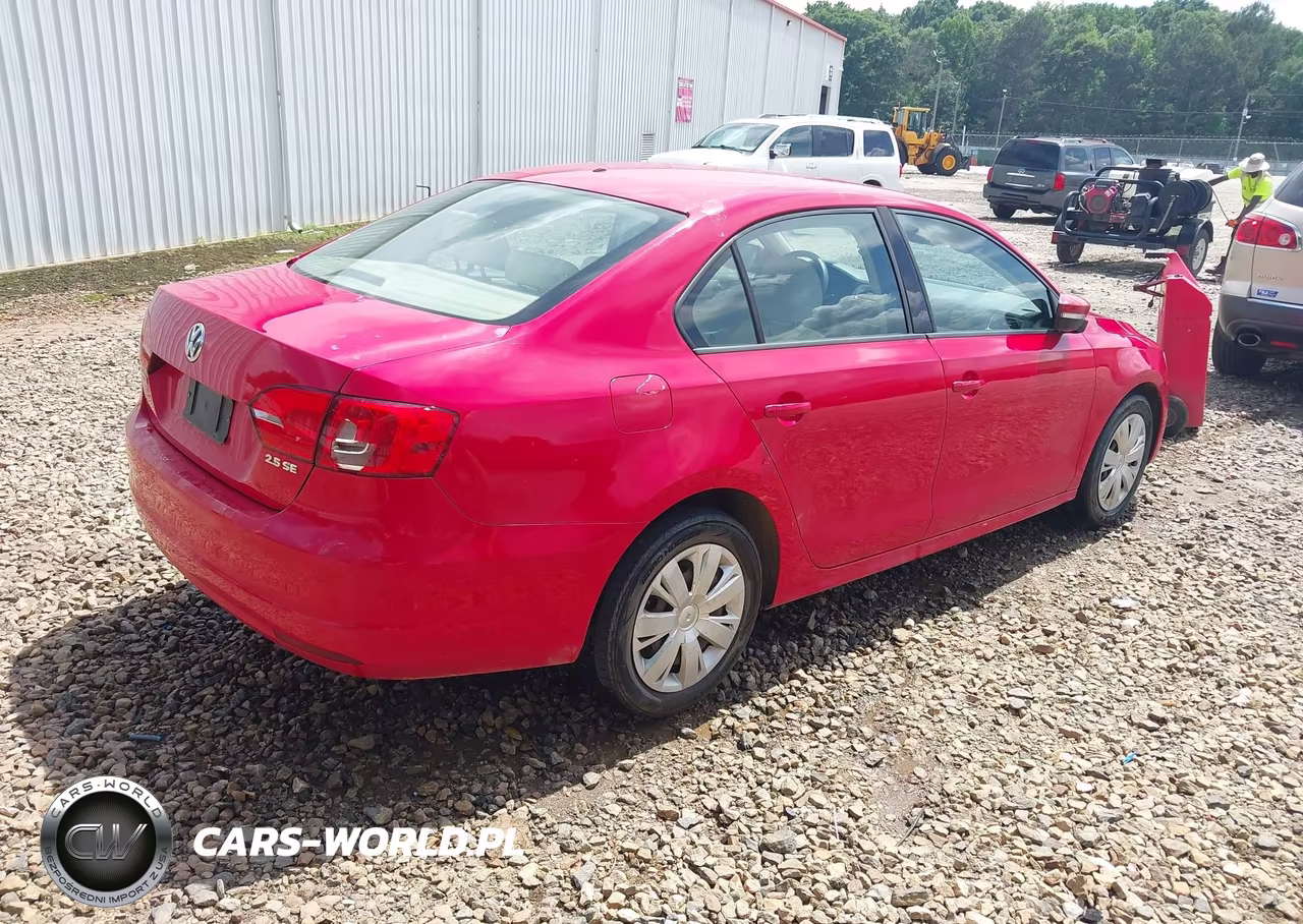 2011 Volkswagen Jetta 2.5L Se VIN:3VWDX7AJ9BM377503 - 4