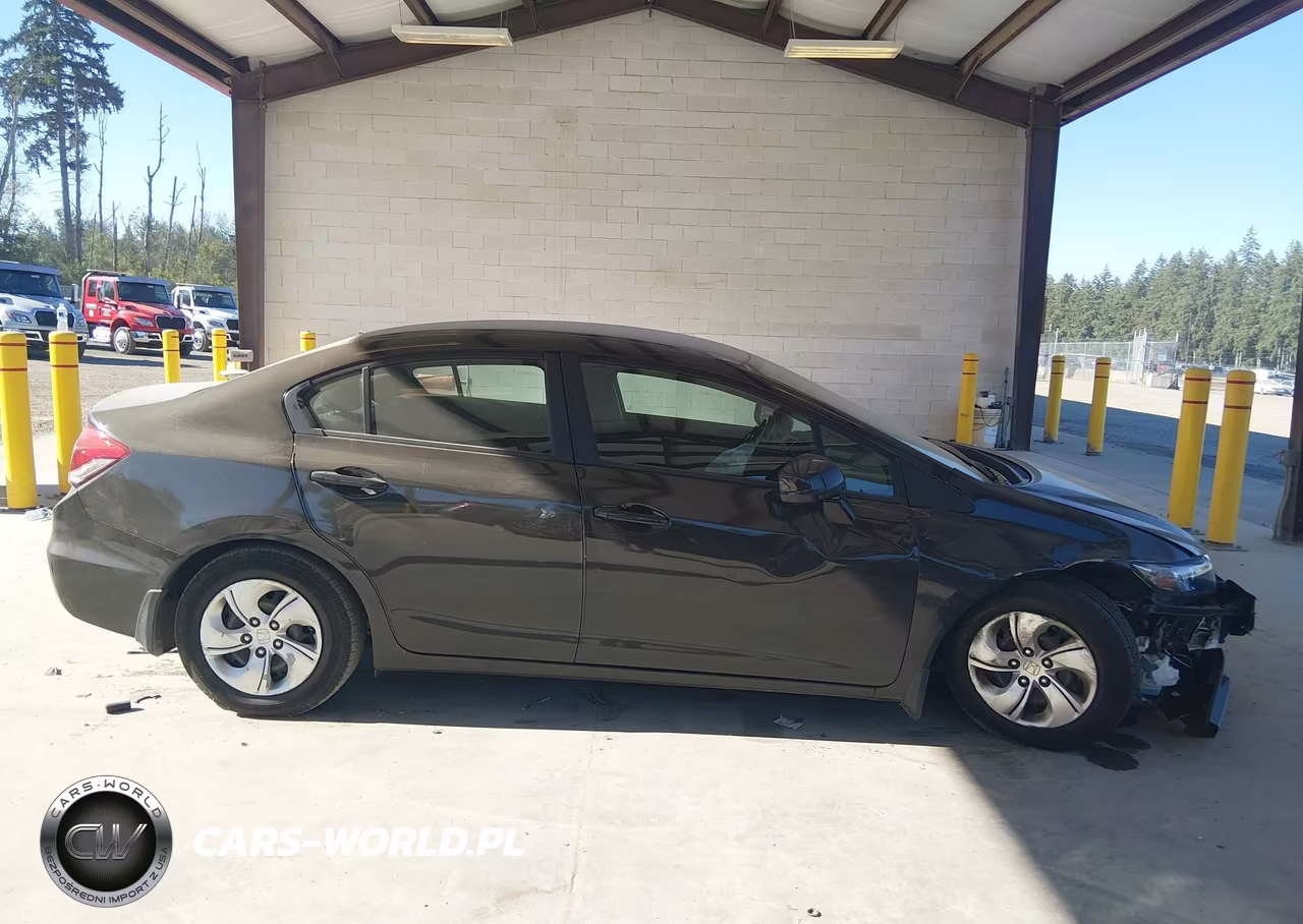 2013 Honda Civic Lx VIN:2HGFB2F55DH552339 - 14
