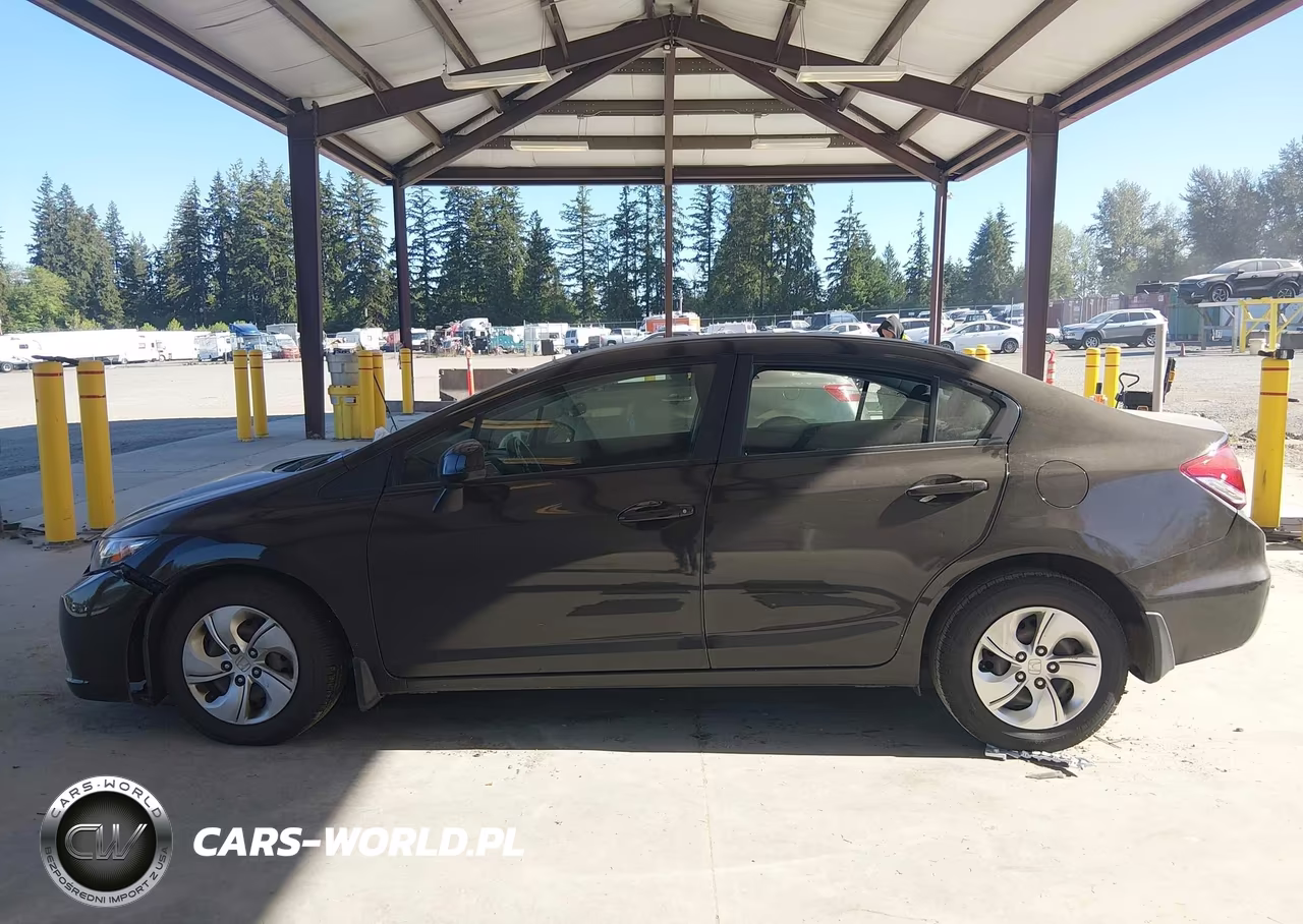 2013 Honda Civic Lx VIN:2HGFB2F55DH552339 - 15