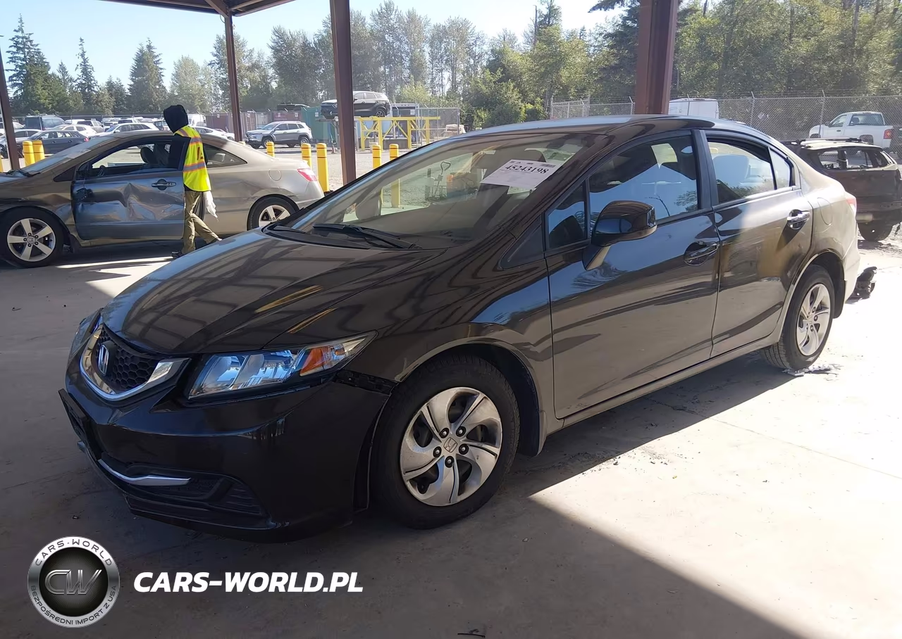 2013 Honda Civic Lx VIN:2HGFB2F55DH552339 - 2