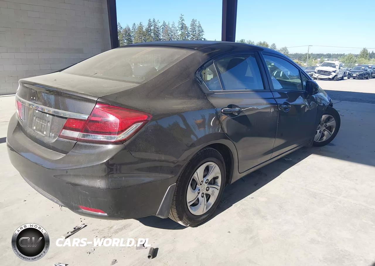 2013 Honda Civic Lx VIN:2HGFB2F55DH552339 - 4