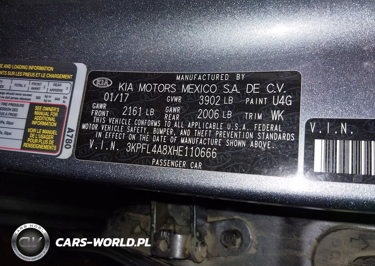 2017 Kia Forte Ex VIN:3KPFL4A8XHE110666 - 9