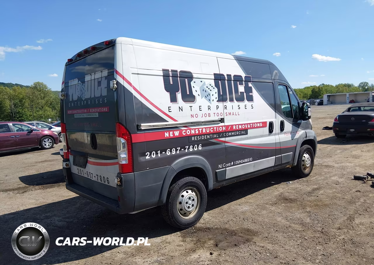 2016 Ram Promaster 2500 High Roof VIN:3C6TRVCG8GE104303 - 4