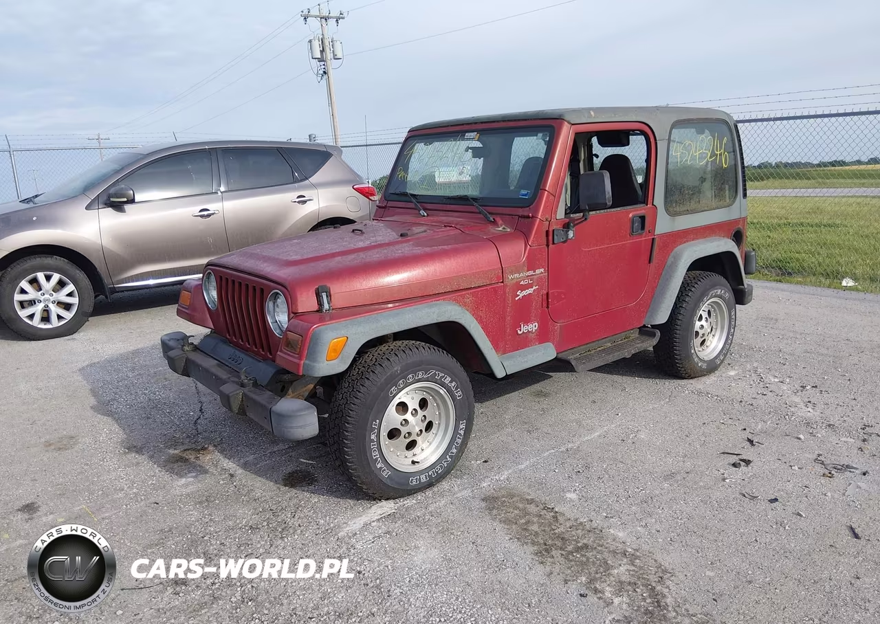 1999 Jeep Wrangler Sport VIN:1J4FY19S7XP445022 - 2