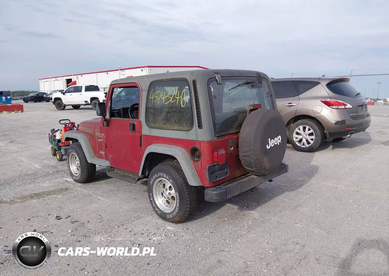 1999 Jeep Wrangler Sport VIN:1J4FY19S7XP445022 - 3