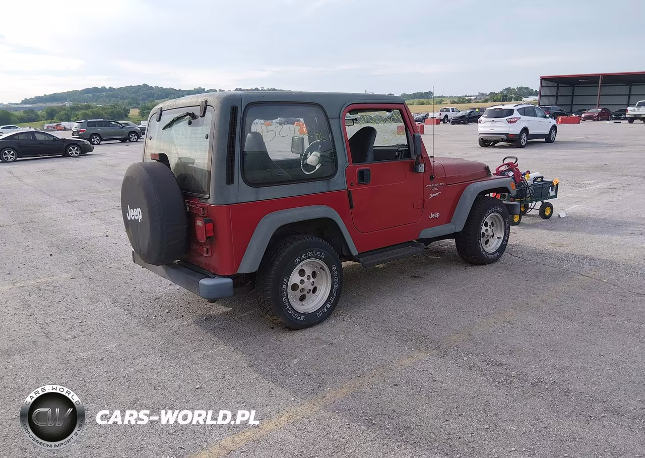 1999 Jeep Wrangler Sport VIN:1J4FY19S7XP445022 - 4