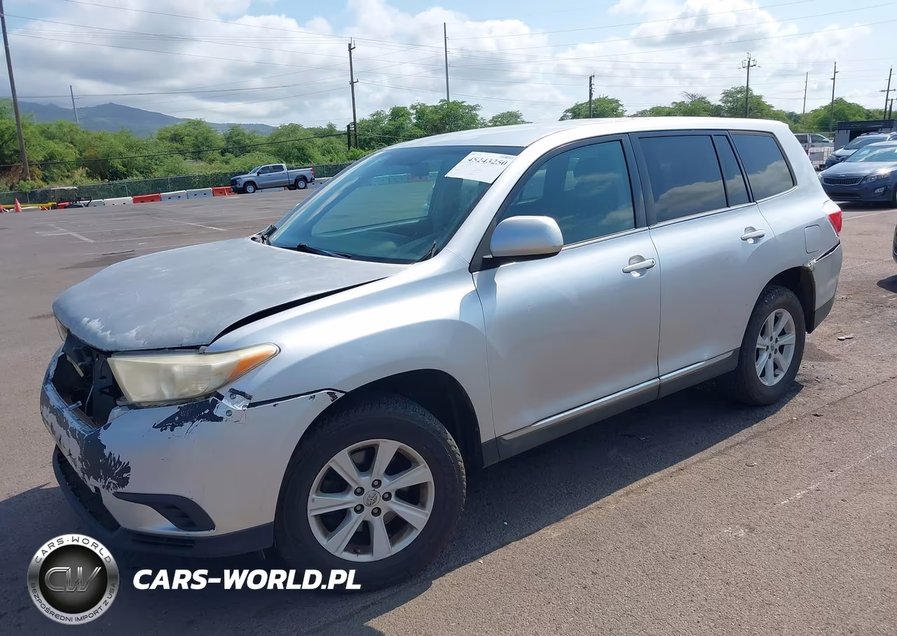 2013 Toyota Highlander Base Plus VIN:5TDZA3EH0DS031577 - 2