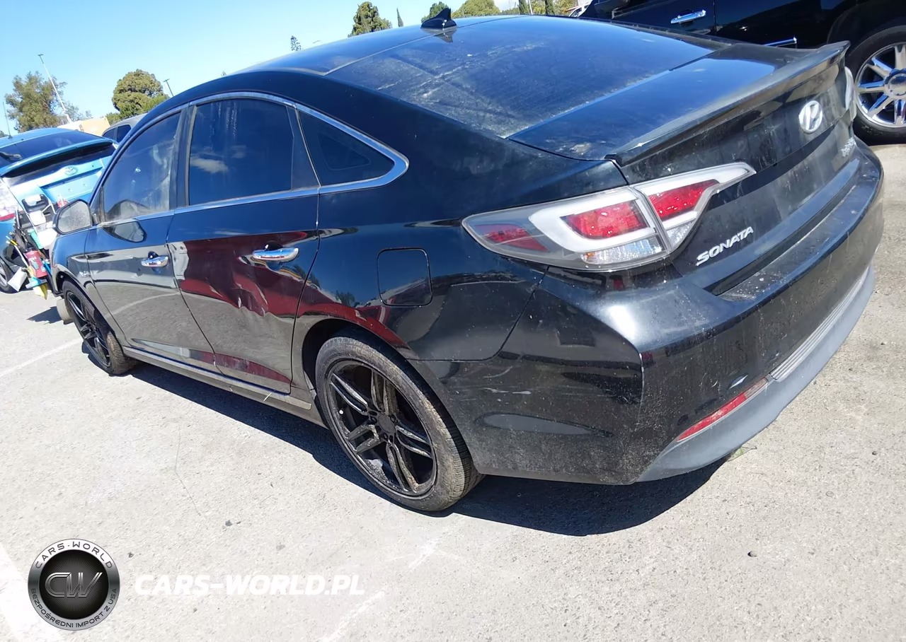 2017 Hyundai Sonata Hybrid Se VIN:KMHE24L3XHA064190 - 3