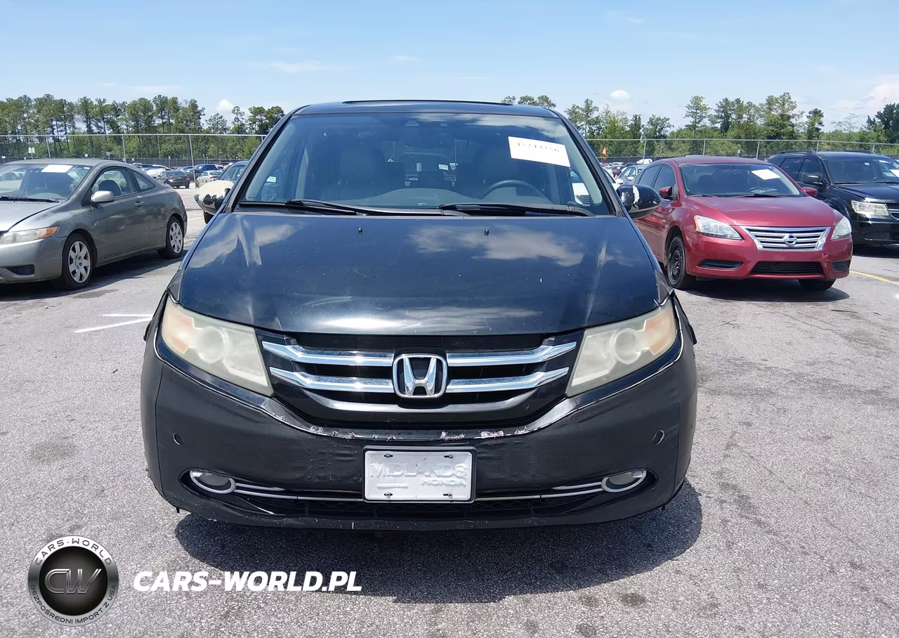 2014 Honda Odyssey Touring-Touring Elite VIN:5FNRL5H95EB039917 - 12