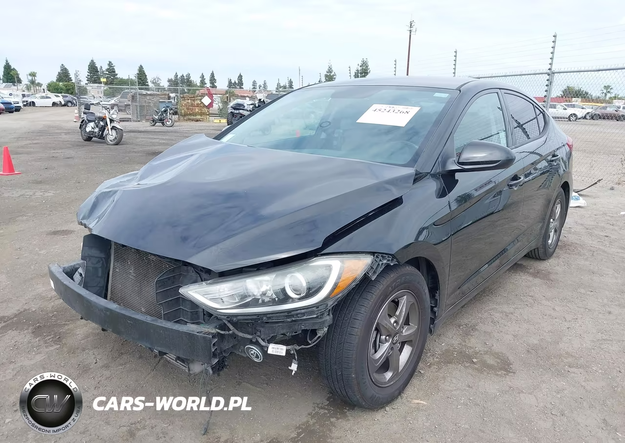 2017 Hyundai Elantra Eco VIN:5NPD94LA1HH152256 - 2