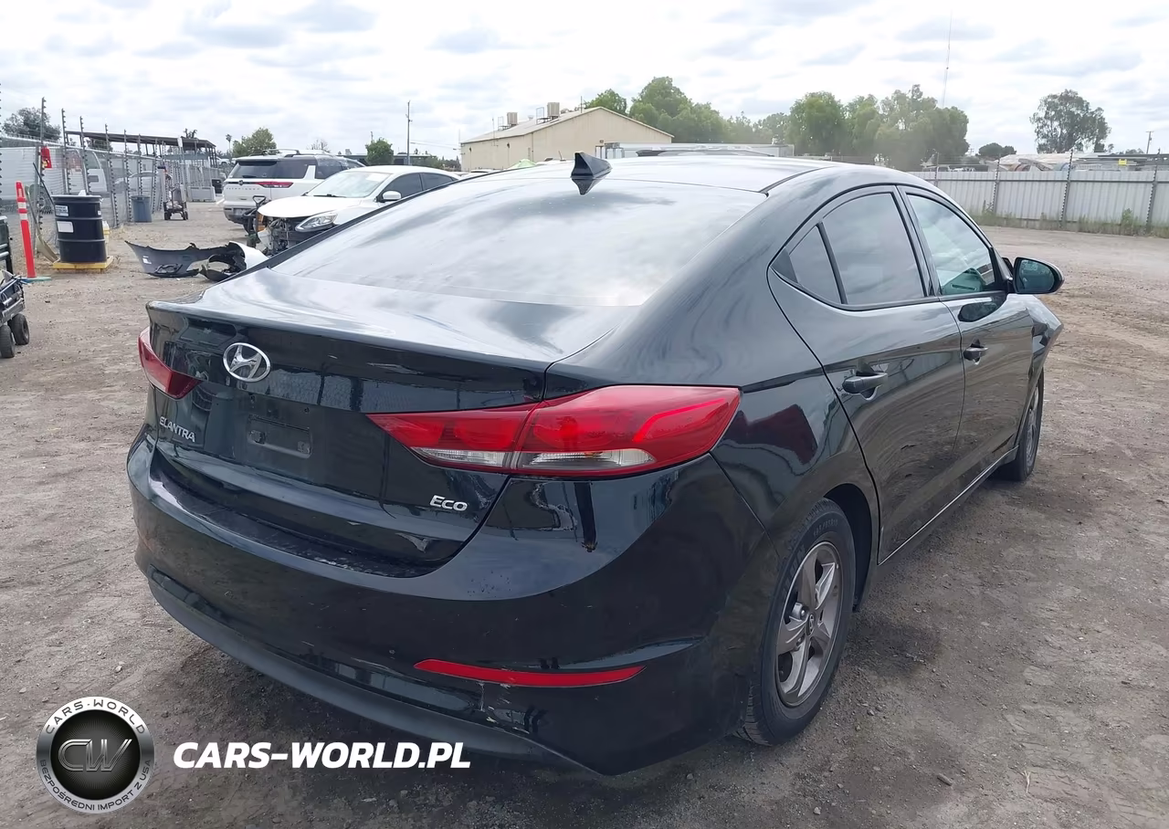 2017 Hyundai Elantra Eco VIN:5NPD94LA1HH152256 - 4
