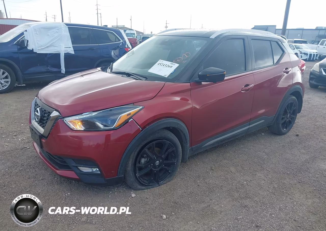 2020 Nissan Kicks Sr Xtronic Cvt VIN:3N1CP5DV6LL572678 - 2