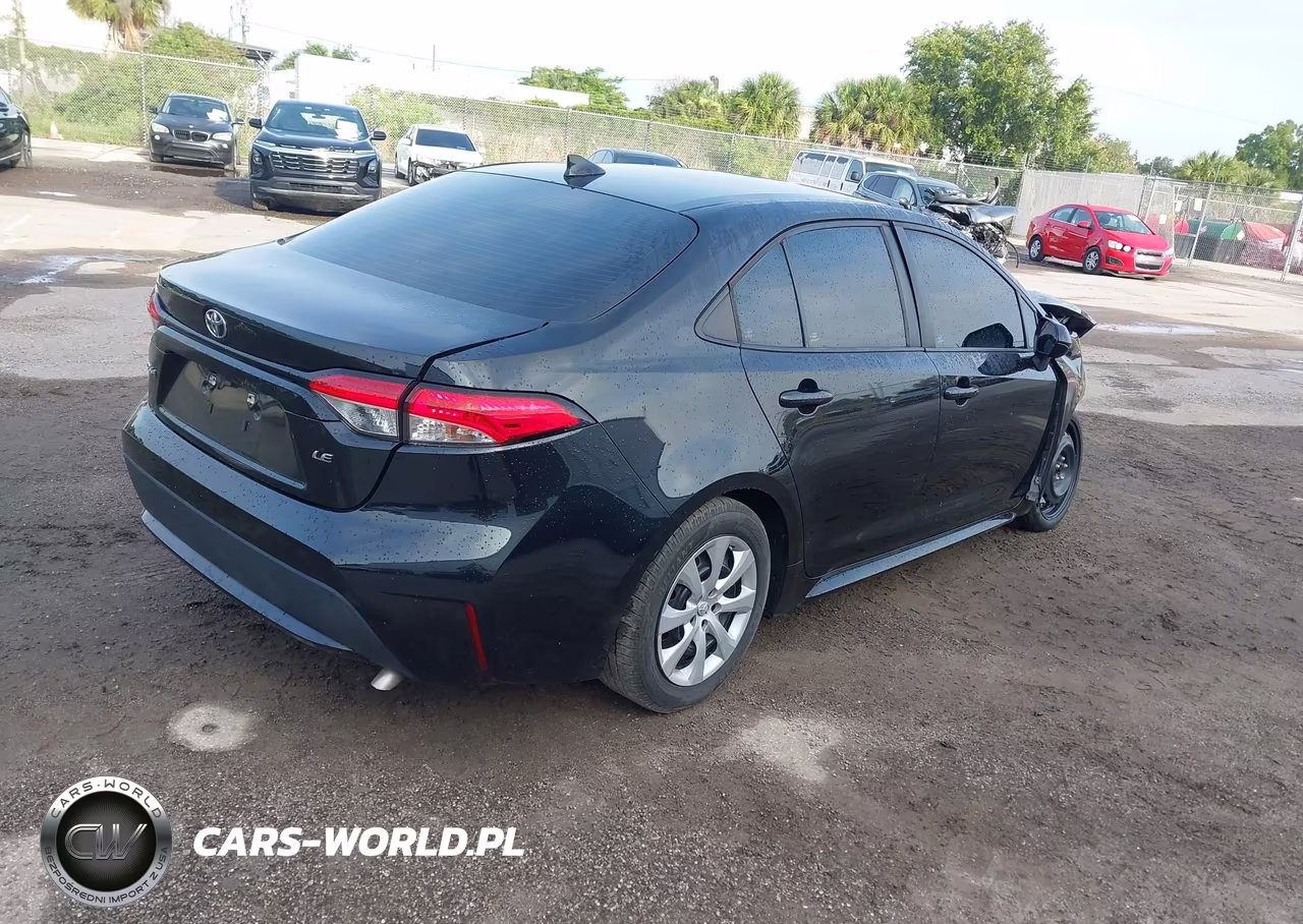 2021 Toyota Corolla Le VIN:5YFEPMAE3MP236981 - 4