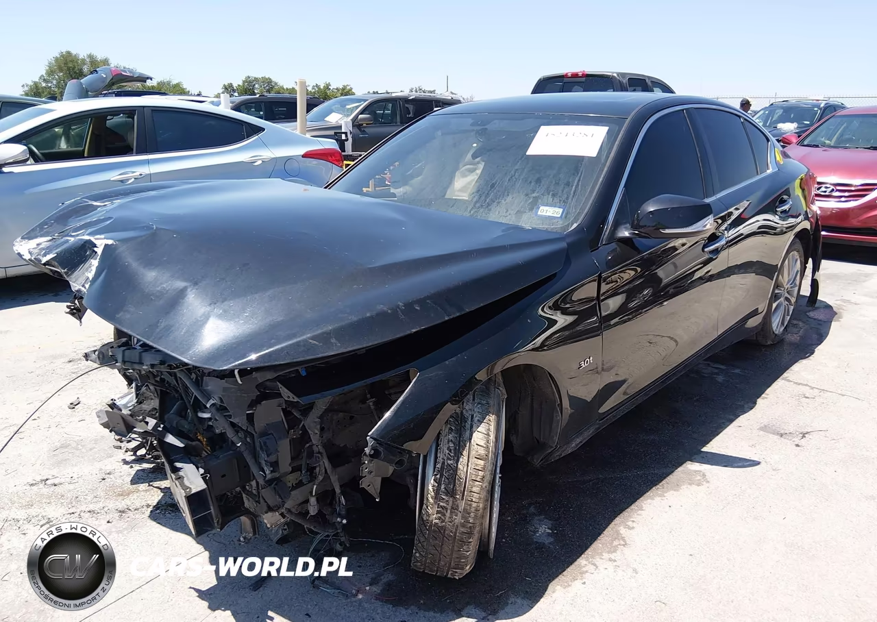 2018 Infiniti Q50 3.0T Luxe VIN:JN1EV7AP4JM353334 - 2