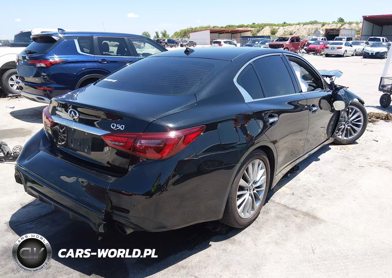 2018 Infiniti Q50 3.0T Luxe VIN:JN1EV7AP4JM353334 - 4