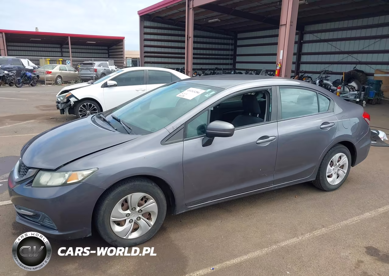 HONDA CIVIC LX VIN:2HGFB2F5XFH541064 - 6