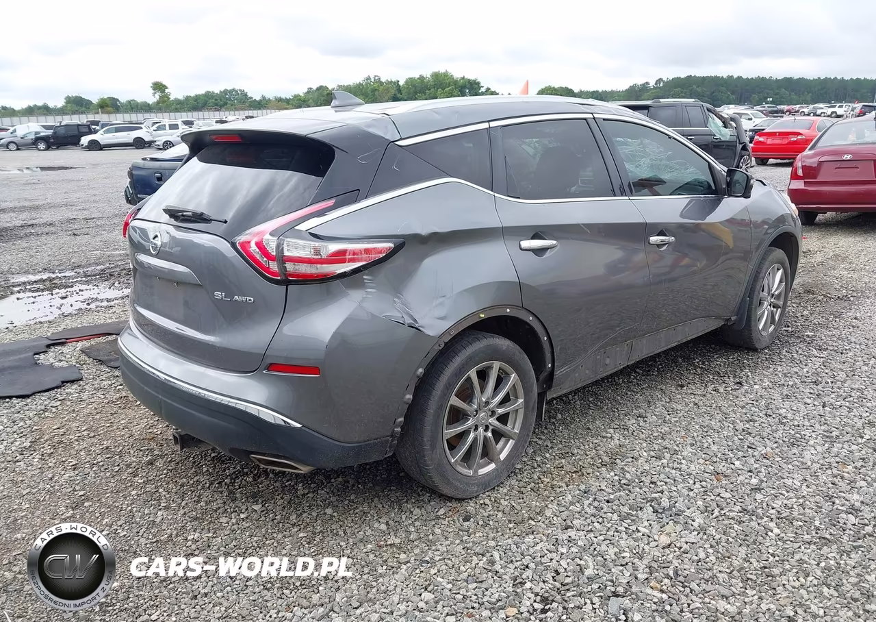 2016 Nissan Murano Sl VIN:5N1AZ2MHXGN153354 - 4