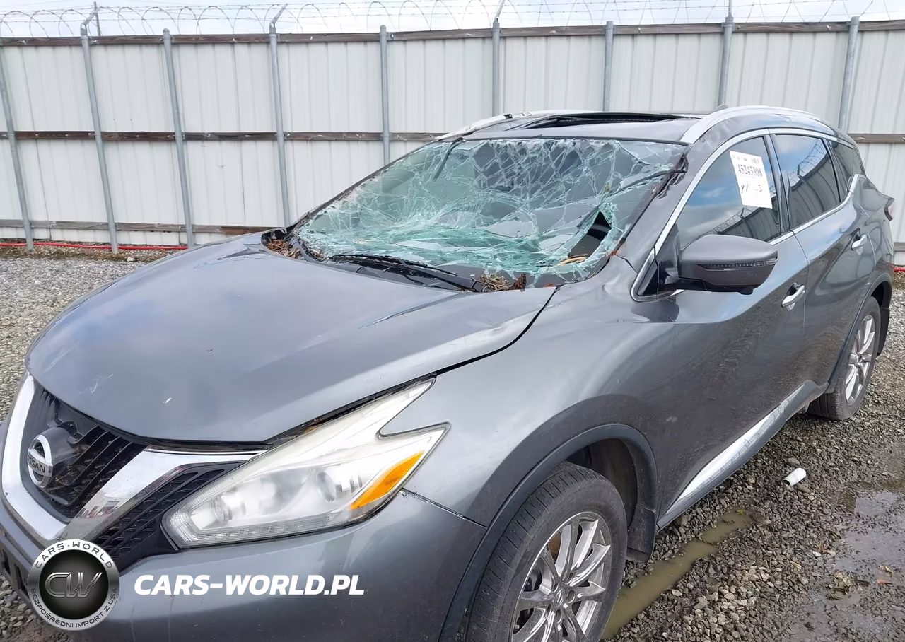 2016 Nissan Murano Sl VIN:5N1AZ2MHXGN153354 - 6