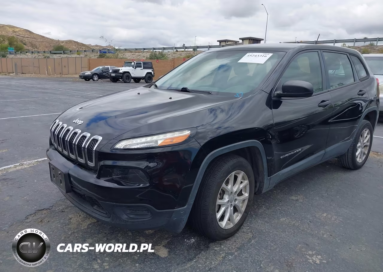 2017 Jeep Cherokee Sport Fwd VIN:1C4PJLAB1HD231314 - 2