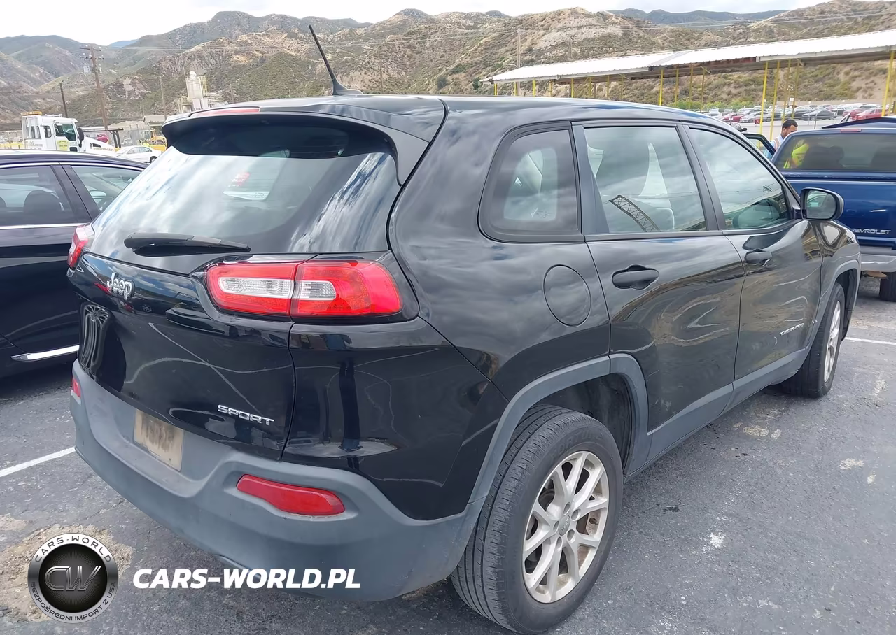 2017 Jeep Cherokee Sport Fwd VIN:1C4PJLAB1HD231314 - 4