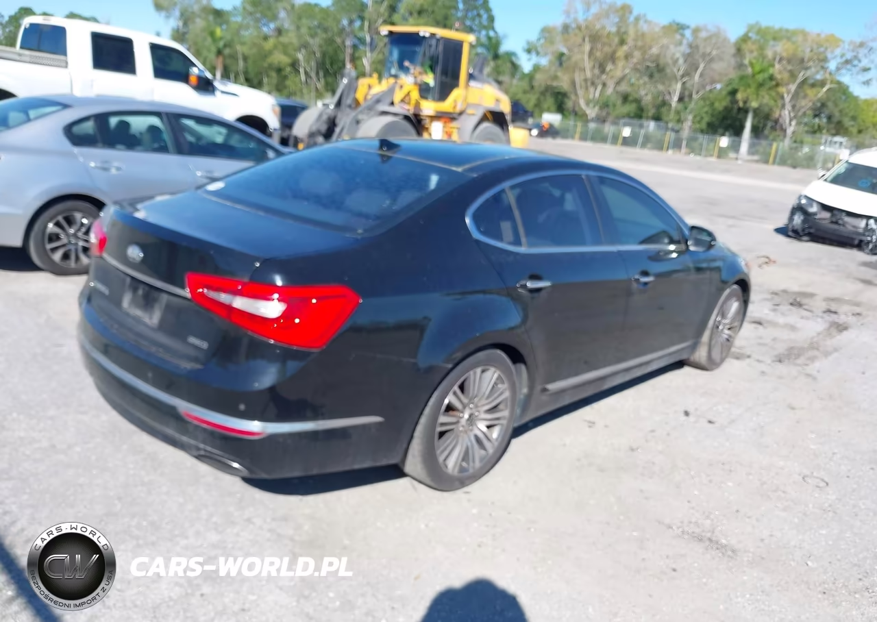 2014 Kia Cadenza Premium VIN:KNALN4D79E5138561 - 4