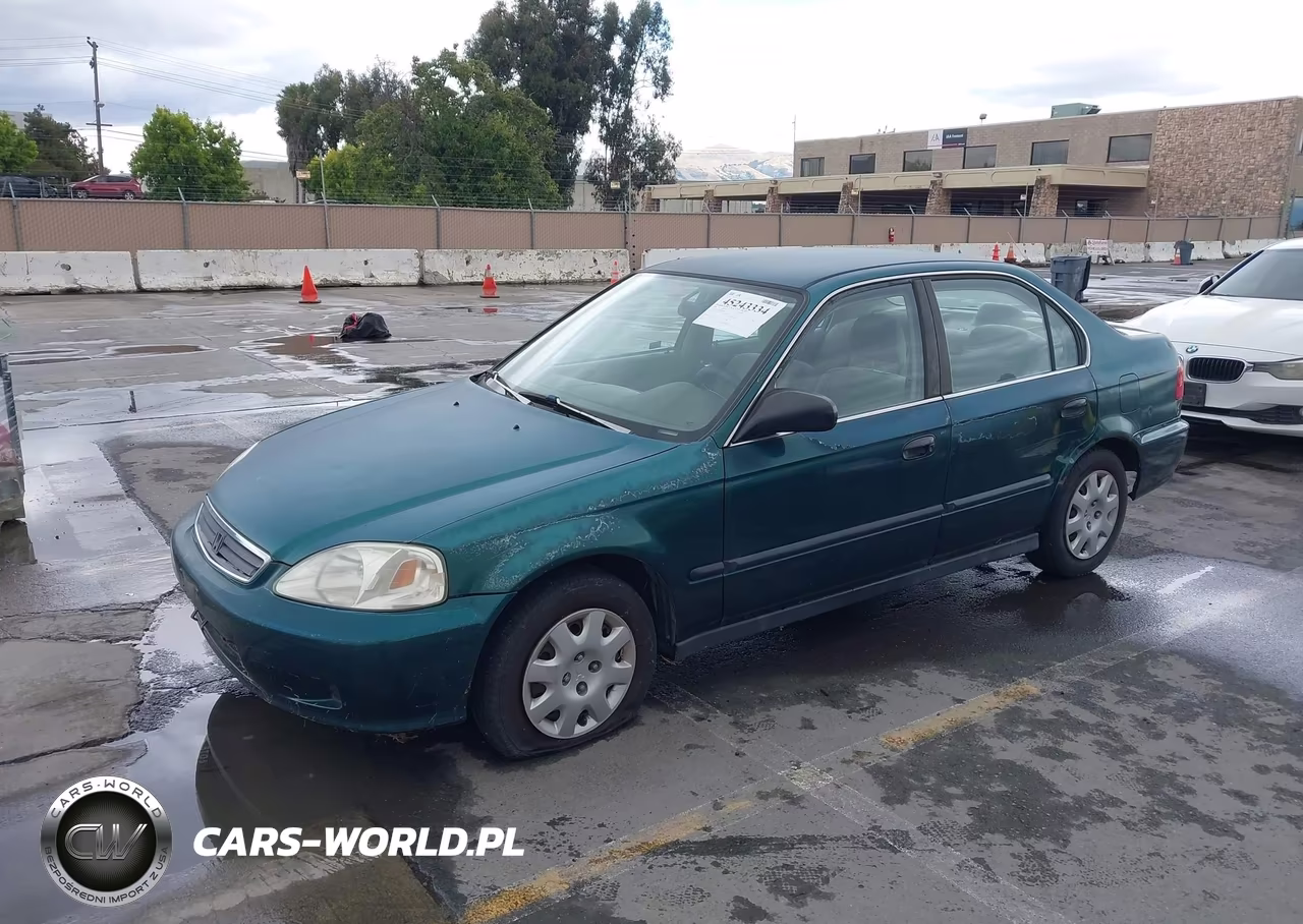 1999 Honda Civic Lx VIN:2HGEJ6678XH524966 - 2