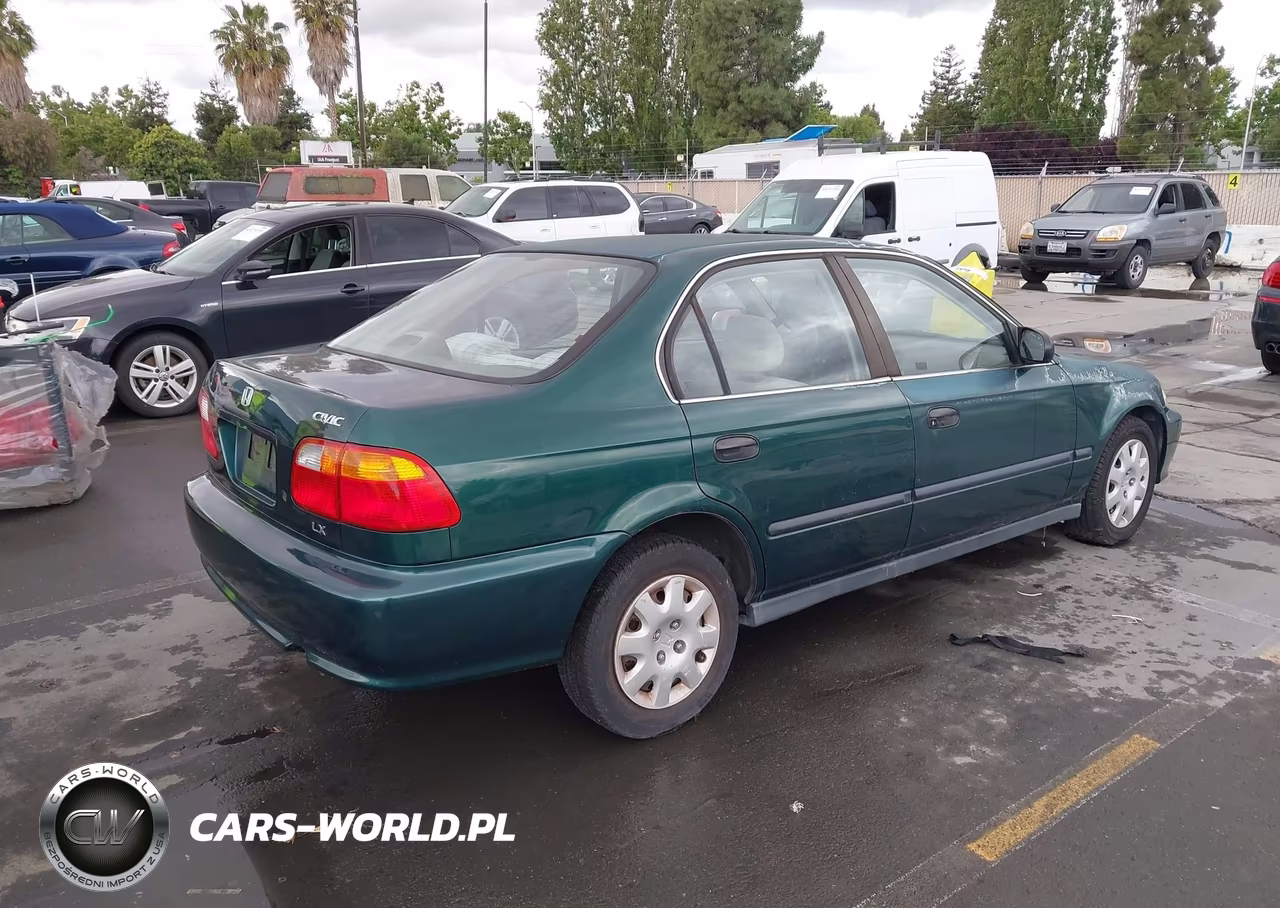 1999 Honda Civic Lx VIN:2HGEJ6678XH524966 - 4