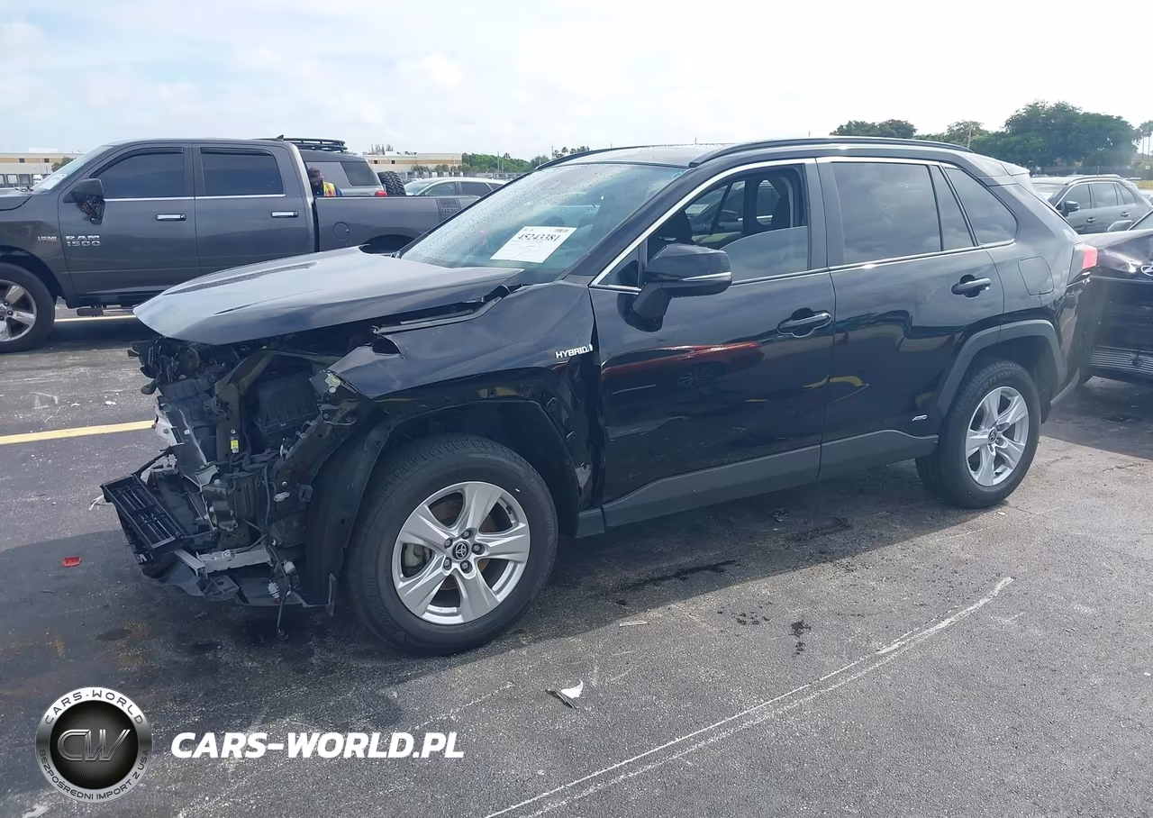 2021 Toyota Rav4 Hybrid Xle VIN:2T3RWRFV7MW128640 - 2