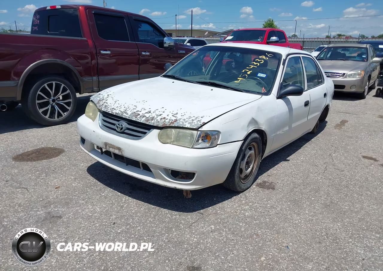 2002 Toyota Corolla Ce VIN:1NXBR12E22Z646399 - 2
