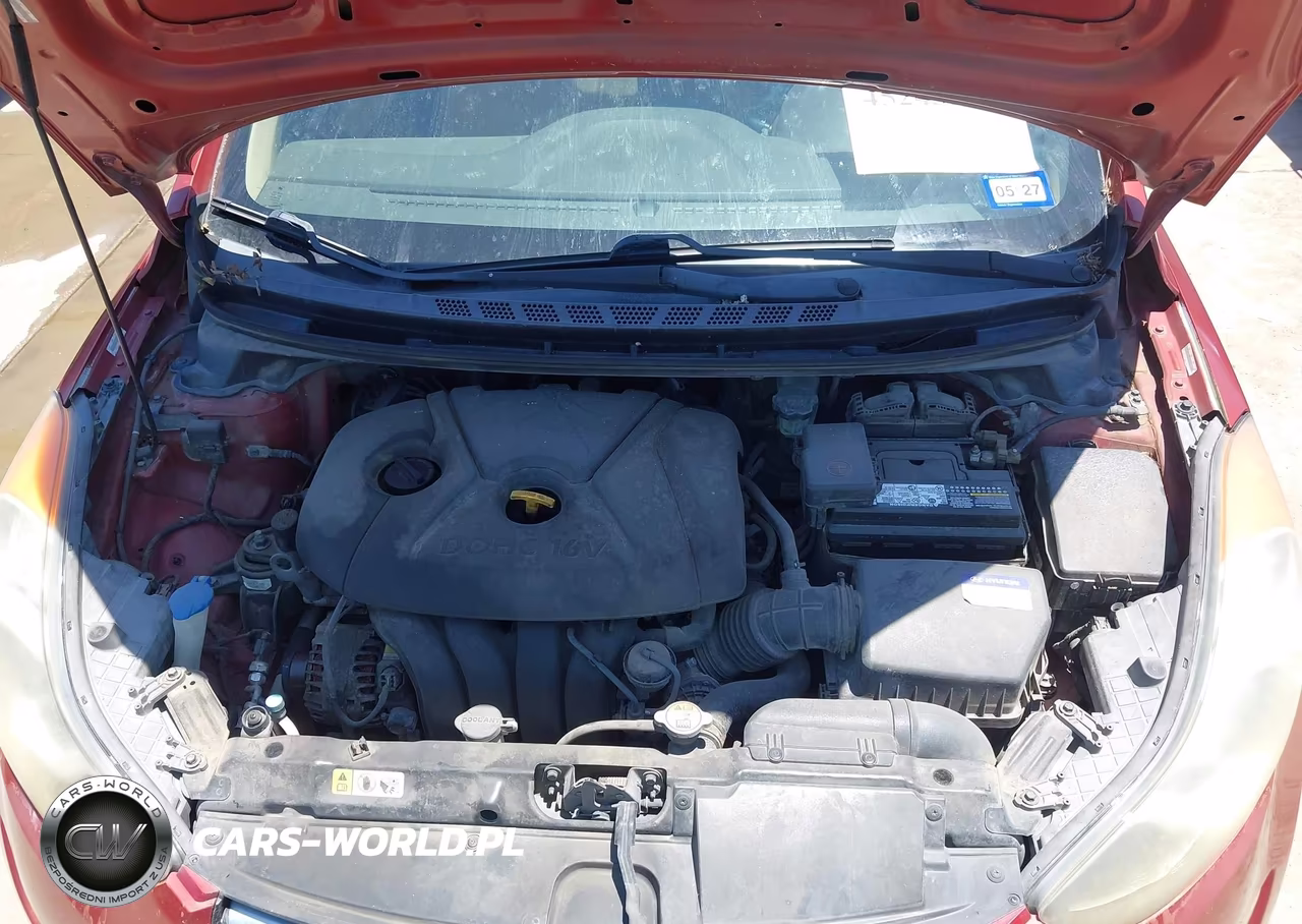 2012 Hyundai Elantra Gls (Ulsan Plant) VIN:KMHDH4AE4CU336173 - 10