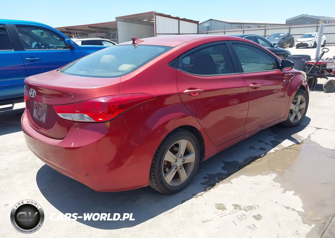 2012 Hyundai Elantra Gls (Ulsan Plant) VIN:KMHDH4AE4CU336173 - 4