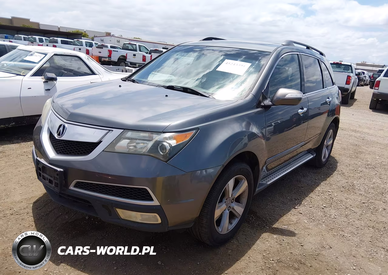 2012 Acura Mdx Technology Package VIN:2HNYD2H42CH500987 - 2