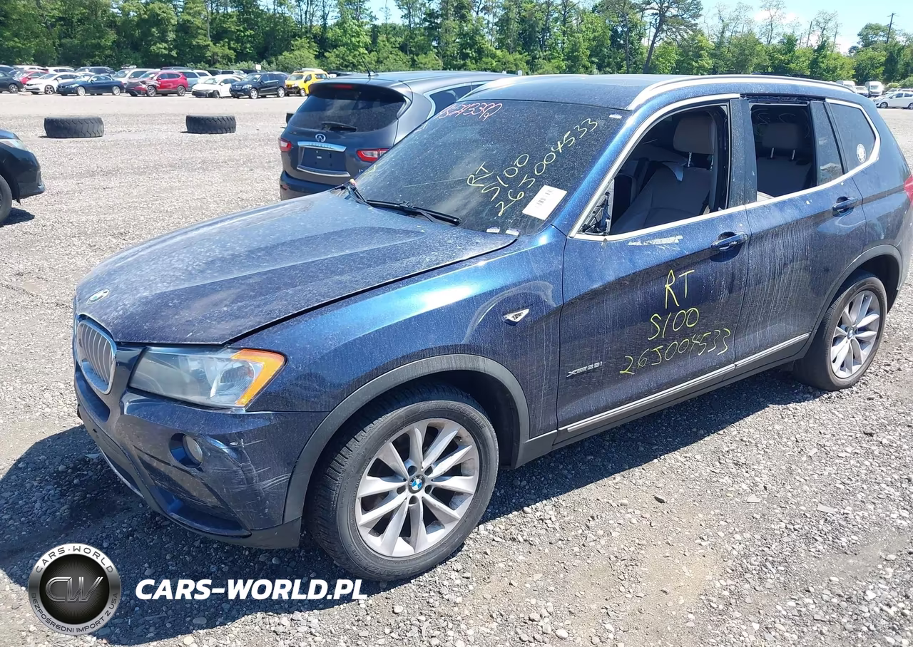 2011 BMW X3 xDrive28I VIN:5UXWX5C52BL715582 - 2