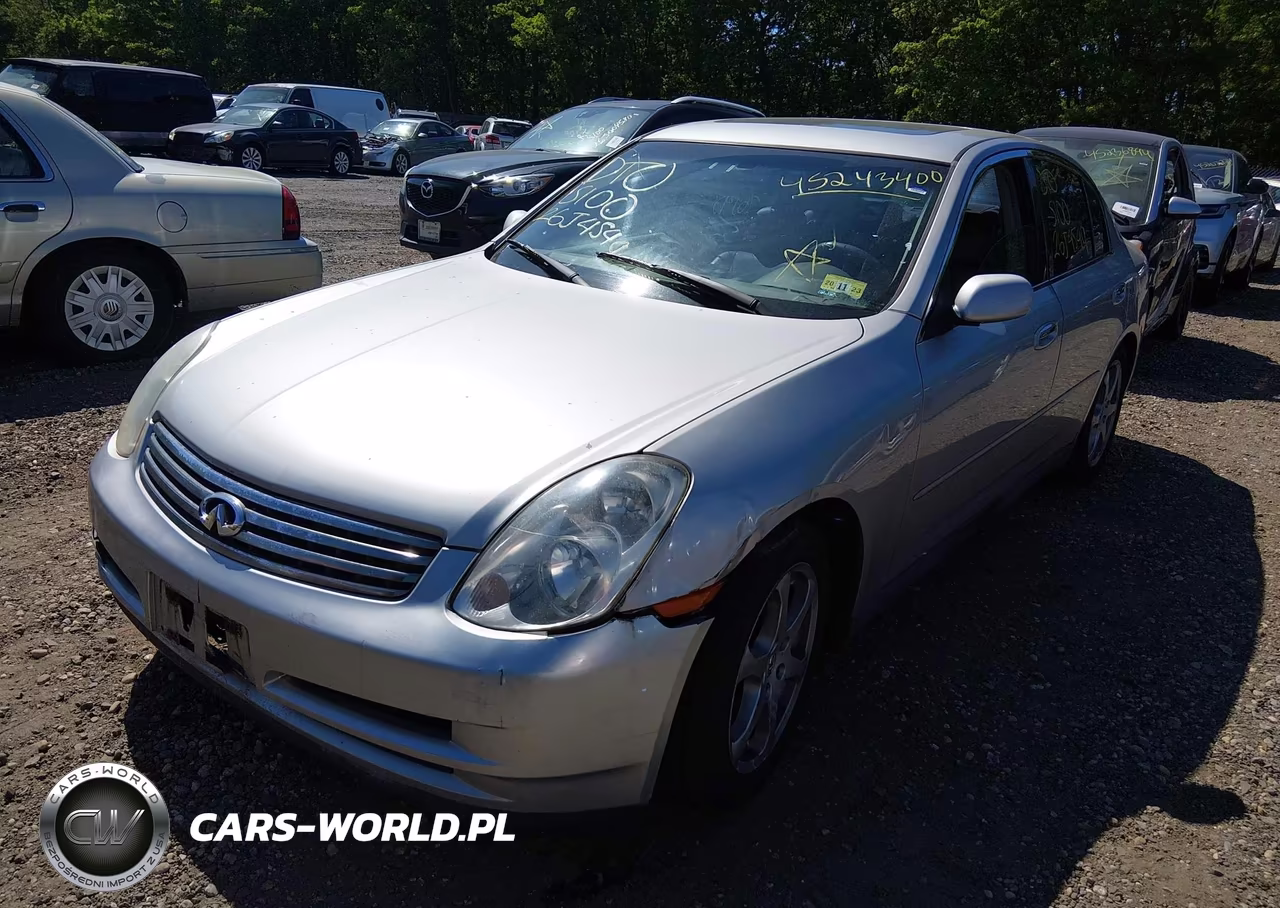 2003 Infiniti G35 Base W-6 Speed Manual VIN:JNKCV51E63M016785 - 2