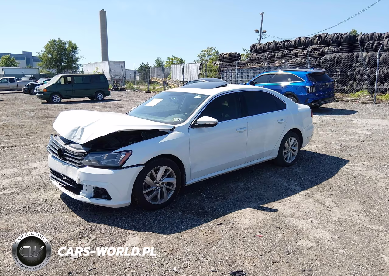 2018 Volkswagen Passat 2.0T Se VIN:1VWBA7A39JC011714 - 2