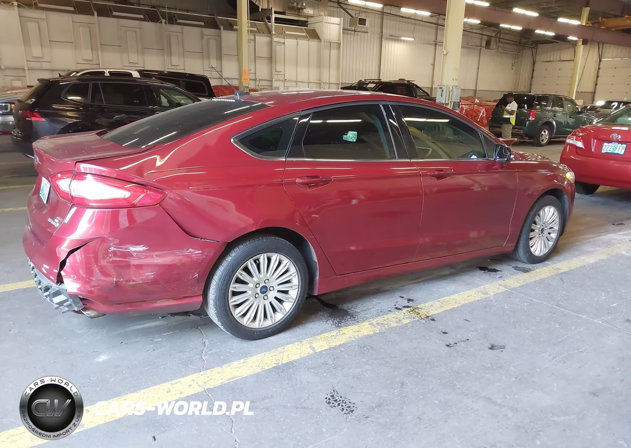 2014 Ford Fusion Hybrid Se VIN:3FA6P0LU9ER186395 - 4