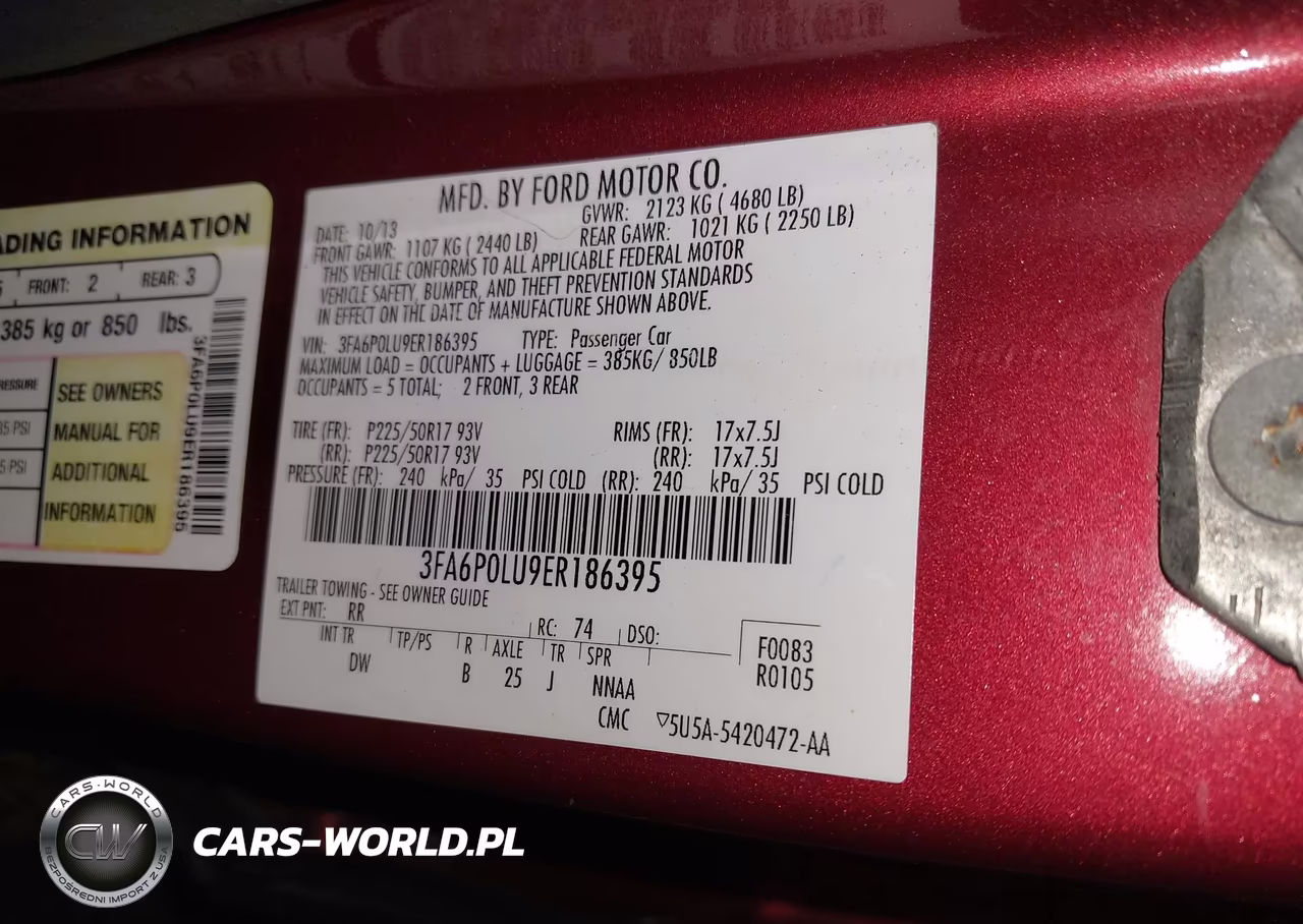 2014 Ford Fusion Hybrid Se VIN:3FA6P0LU9ER186395 - 9