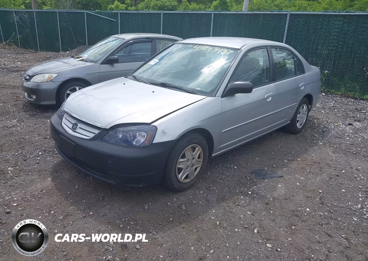 2003 Honda Civic Lx VIN:2HGES16503H559719 - 2