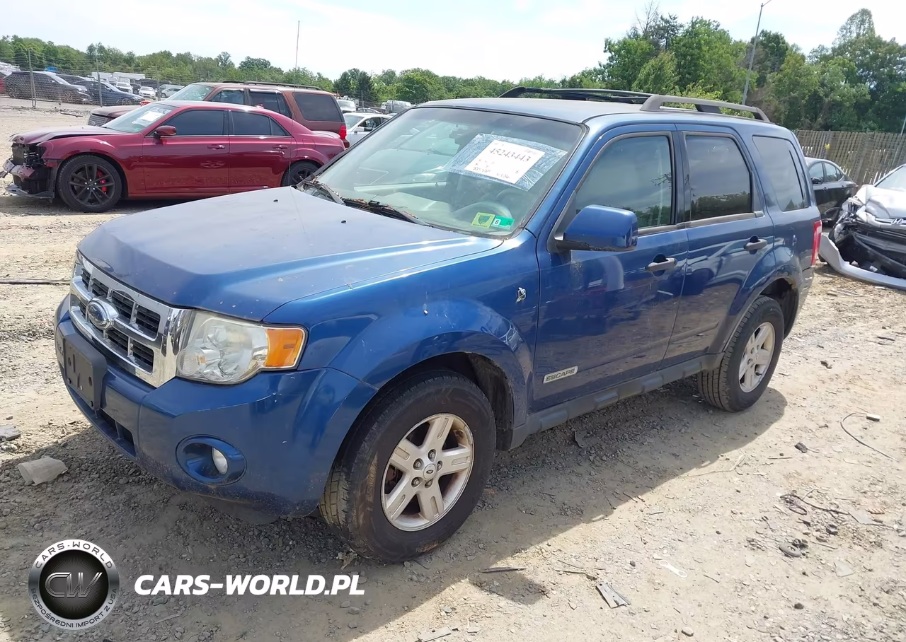 2008 Ford Escape Hybrid VIN:1FMCU49HX8KB24709 - 2