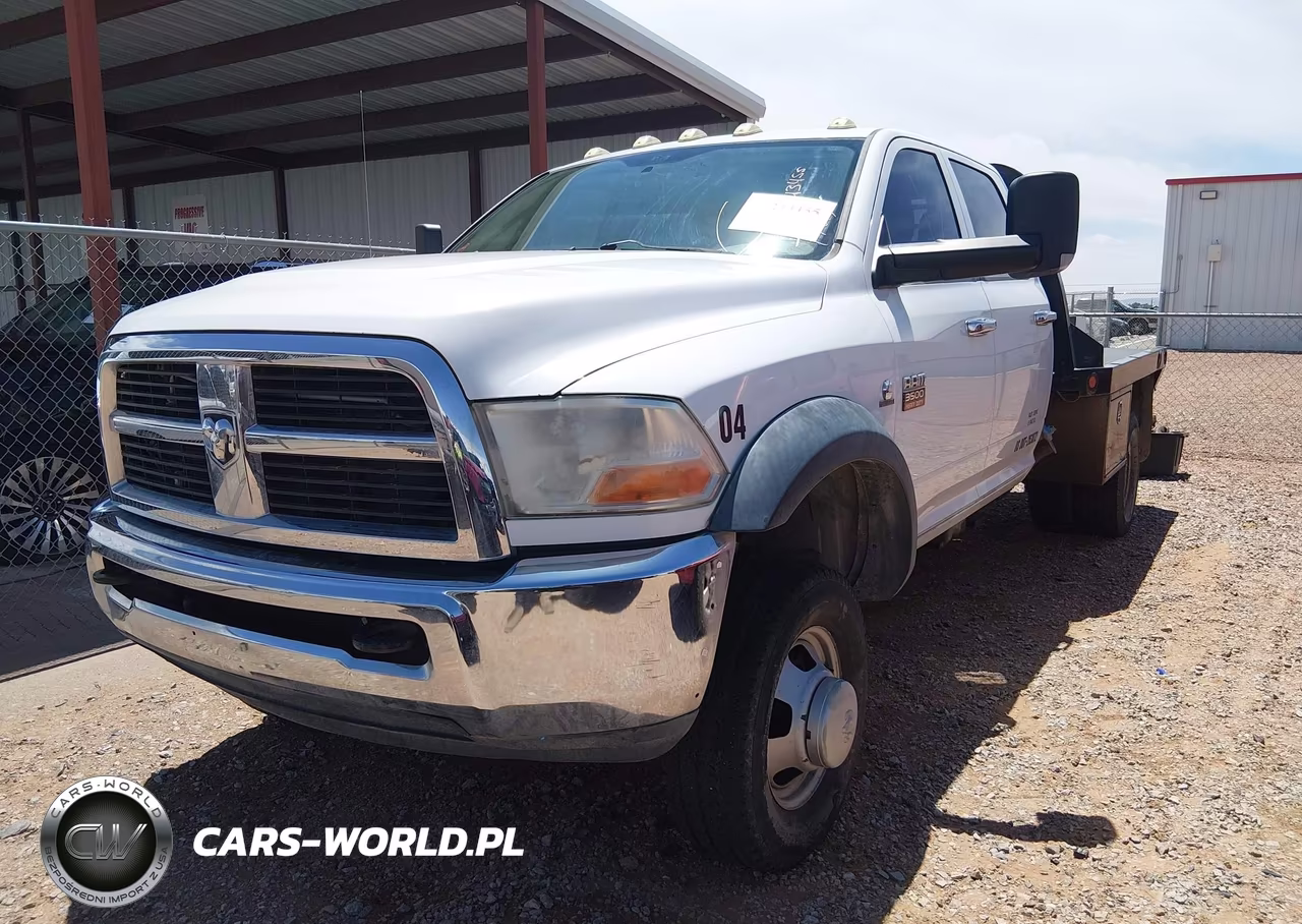 2012 Ram 3500 Chassis St-Slt-Laramie VIN:3C7WDTCL5CG134401 - 2