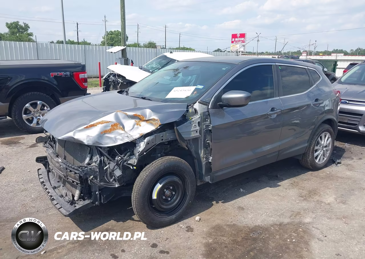 2021 Nissan Rogue Sport S Awd Xtronic Cvt VIN:JN1BJ1AW2MW425305 - 2