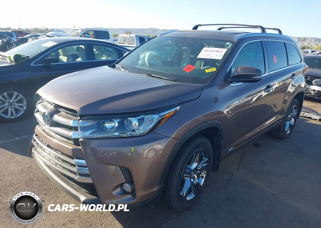 2018 Toyota Highlander Hybrid Limited Platinum VIN:5TDDGRFH0JS045193 - 2