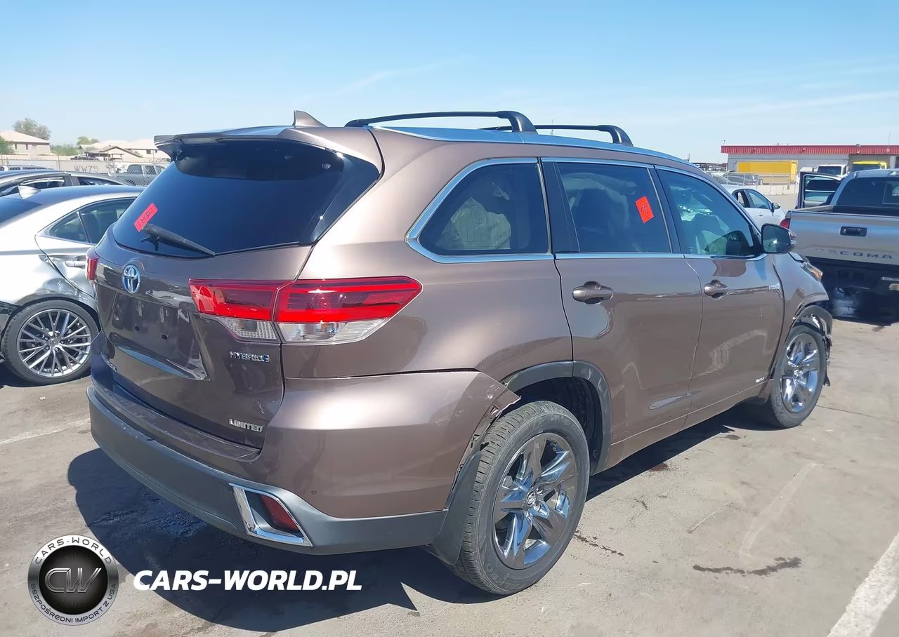 2018 Toyota Highlander Hybrid Limited Platinum VIN:5TDDGRFH0JS045193 - 4