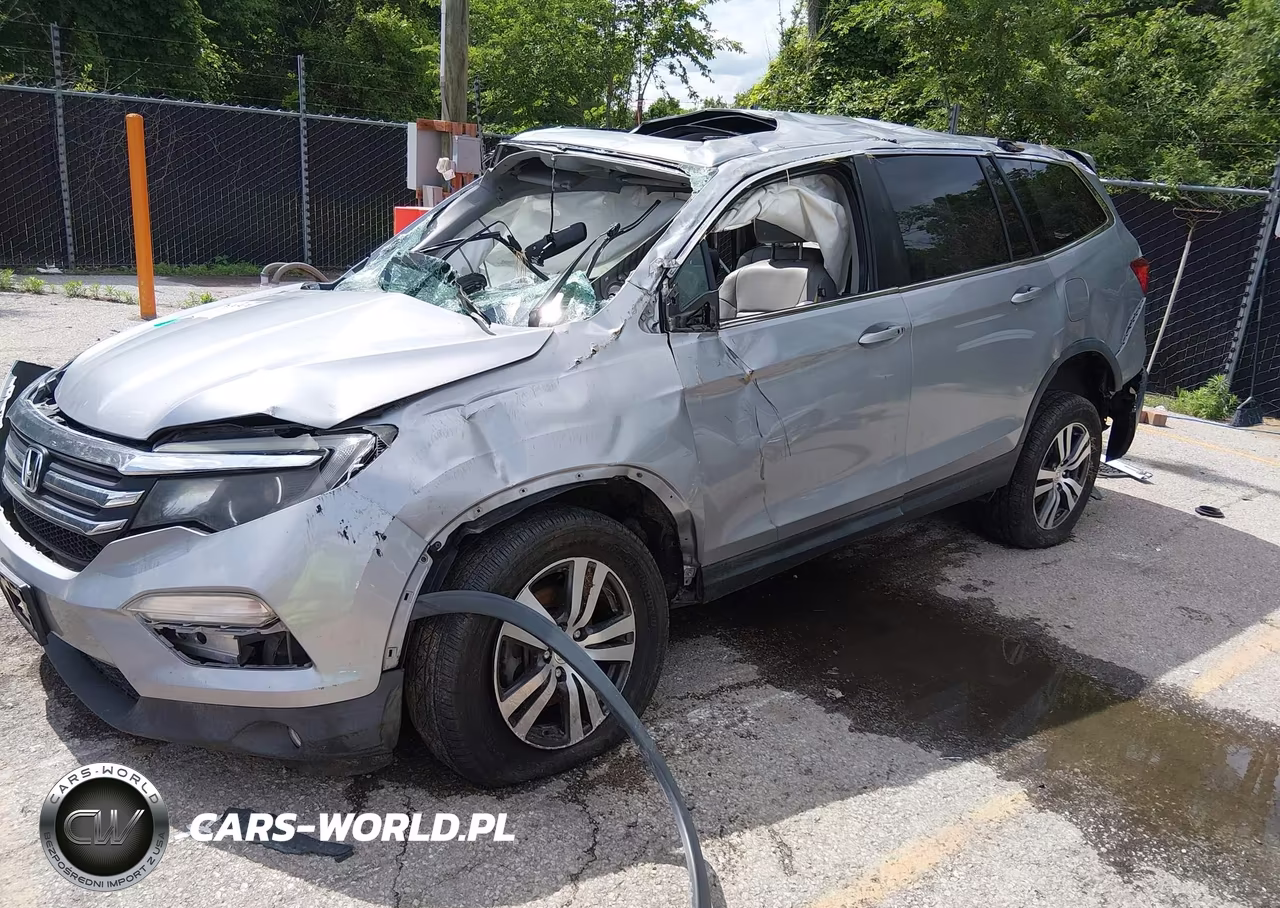 2017 Honda Pilot Ex-L VIN:5FNYF6H51HB030058 - 2