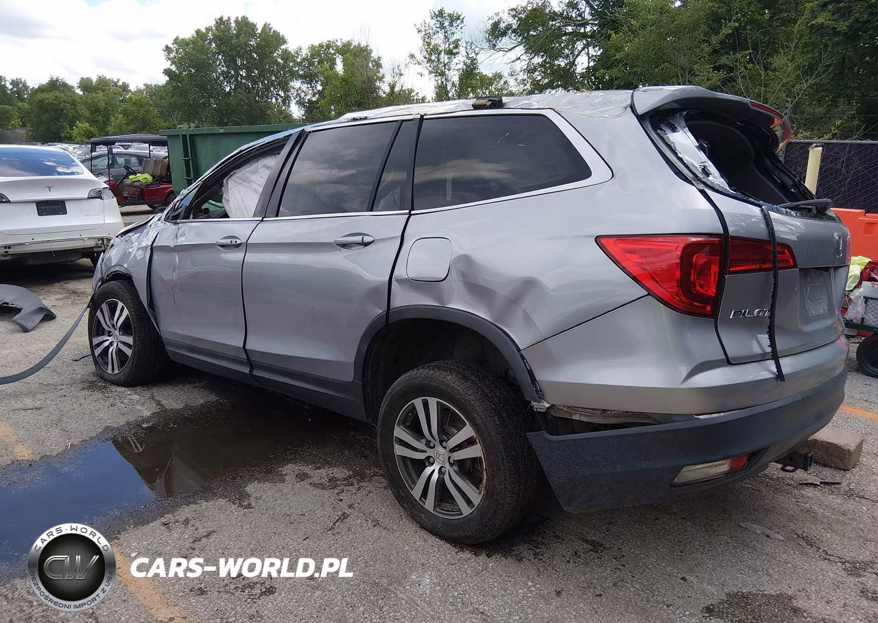 2017 Honda Pilot Ex-L VIN:5FNYF6H51HB030058 - 3