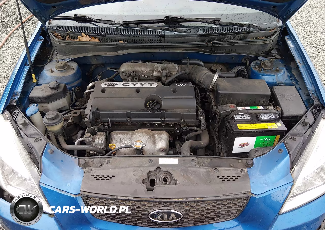 2009 Kia Rio5 Lx VIN:KNADE243596581215 - 10
