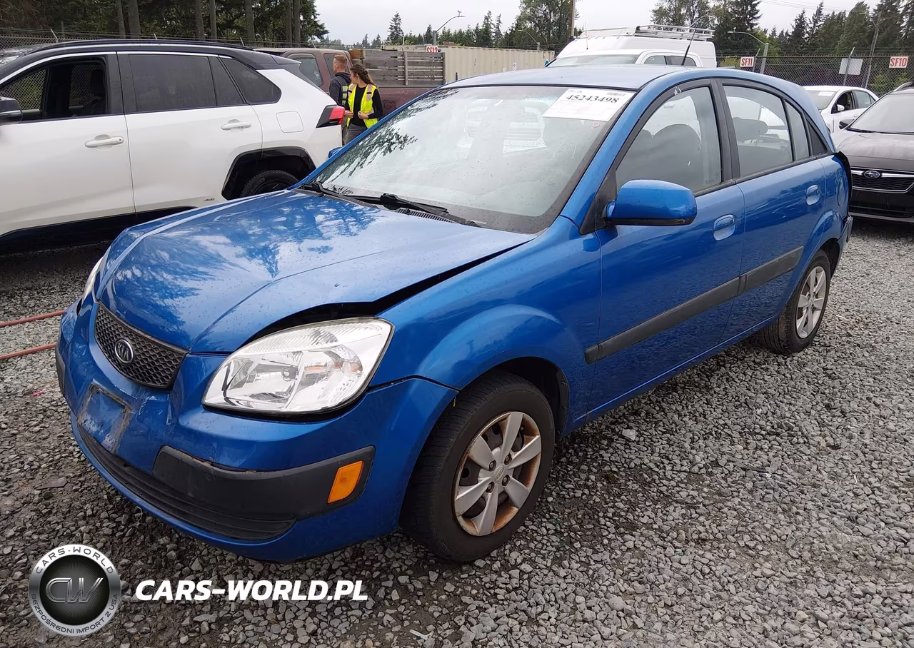 2009 Kia Rio5 Lx VIN:KNADE243596581215 - 2